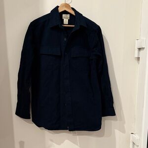 Men's Navy Button Down